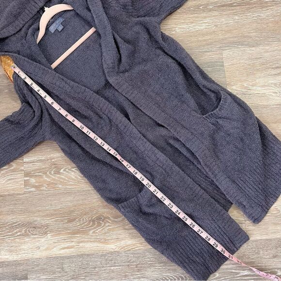 Barefoot dreams hooded open front cardigan jacket‎ - Picture 9 of 9